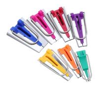 HAPINARY Kit de 7 Appareils à Biais pour Couture 6-25 Mm, Outil de Fabrication de Ruban à Coudre Polyvalent, Accessoires de Couture pour Quilting Diy, Finitions Nettes et Pliage Précis,