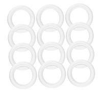 HAPINARY Kit De Bricolage Rond 3 Pièces Accessoire Fait Main pour Enfants Couronne De Beignets Fournitures pour Décoration De Noël 12 Pièces X 3