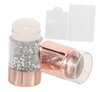 HAPINARY Kit De Manucure Pour À À Double Extrémité Kit D'outils D'estampage Pour French Tip
