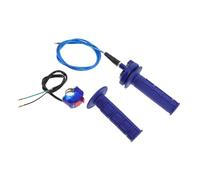 HAPINARY Kit Poignée Accélérateur Tournant avec Câble Robuste et Interrupteur Marche-arrêt pour Dirt Bike Grip Antidérapant pour Contrôle Précis