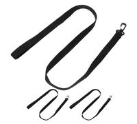 HAPINARY Laisse de Sécurité pour Garçon et Filles en Nylon Noir 3pcs, Corde de Marche Polyvalente Garantissant la Sécurité Lors des Promenades et Randonnées