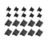 HAPINARY Lot de 10 Bouchons Anti-poussière en Silicone pour Prise Jack 3,5mm et Port USB Type-c, Facile à Installer, Compatible Téléphones et Ordinateurs Portables