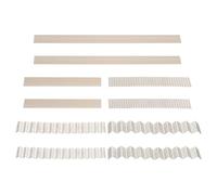 HAPINARY Lot de 10 Lames en Acier Inoxydable pour Découpe D'argile et Pâte Polymère, Outil Professionnel pour Poterie et Sculpture Artisanale