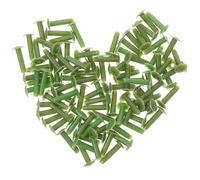 HAPINARY Lot de 100 Clous Spirales en Plastique Vert pour Composition de Fleur Solide et Pratique, pour Arrangements Floraux et Loisirs Créatifs DIY