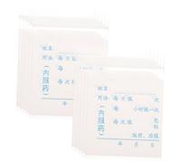 HAPINARY Lot De 100 Sachets De Médicaments Inscriptibles, Petits Contenants Pour Médicaments, Sachets À Pilules Pour À Main, Sachets À Pilules, Petits Contenants Pour Médicaments, Sachets