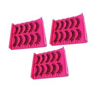 HAPINARY Lot De 15 Faux Élégants Et Légers Multicouches Pour Des Yeux Naturels Et Évasés