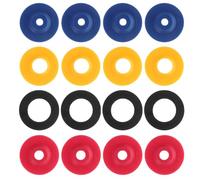 HAPINARY Lot de 16 Inserts Limiteurs de Débit pour Pommeau Silicone, Réducteur de Pression Étanche Salle de Bain et Toilettes