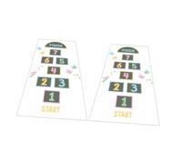 HAPINARY Lot De 2 Autocollants Muraux Colorés Avec Chiffres Pour Enfants Jeu Pour Chambre Denfant