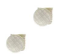 HAPINARY Lot de 2 Coussinets Dallaitement Ultra Absorbants Et Lavables en Coton (12 Pièces)