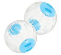 HAPINARY Lot De 2 Jouets Dexercice Multi-compatibles pour Hamsters Chinchillas Rats avec Ventilation sans Danger pour Les Petits Animaux