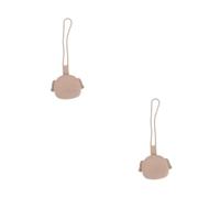 HAPINARY Lot De 2 Porte-tétines En Silicone De Qualité Alimentaire Avec Fermoir Pour Les Tétines De Voyage