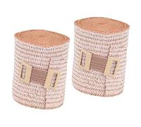 HAPINARY Lot De 2 Rouleaux De Bandages Élastiques Rayés Pour La Tête, Les Jambes, Les Bandages De Compression, Les Bandages Élastiques De Compression Et De Pression, Les Bandages