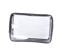 HAPINARY Lot De 2 Trousses De Toilette De Voyage en PVC Capacité avec Fermeture Éclair pour Homme Et Femme Trousse De Maquillage Idéale pour Le Travail Le Camping La Plage