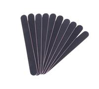HAPINARY Lot de 20 Limes à Ongles Double Face en Eva Noir, Accessoires de Manucure pour Limer et Polir les Ongles, pour Nail Art et Salons Professionnels