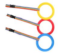 HAPINARY Lot De 3 Cordes De Marche Pour Enfants - Rênes Perdues Pour Tout-petits Pour La Maternelle - Couleur Vive Pour La Sécurité Et Lorganisation