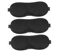 HAPINARY Lot de 3 Masques de Sommeil 3D Cache-Yeux Respirants Bandeaux pour Dormir Confort pour Bureau et Voyage Couvre-Yeux Anti-Lumière Bien-Relaxation