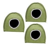 HAPINARY Lot De 3 Nids Chauds Et Confortables pour Hamster Chinchilla Rat Espace De Jeu