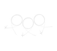 HAPINARY Lot de 3 Tubes de Mousse Expansive Allongés 3M Buse Applicatrice Plastique Solide pour Calfeutrage Isolation et Remplissage D’Interstices Outil Léger et Portable pour Rénovation