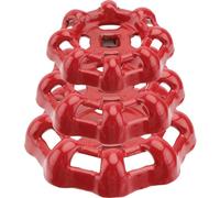 HAPINARY Lot de 3 Volants D'arrêt en Fonte pour Robinet, Poignée Robuste et Facile à Ouvrir et Fermer, Compatible Robinets Cuisine et Salle de Bain, Trous Carrés 6x6mm à 8x8mm