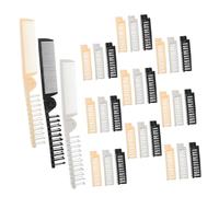HAPINARY Lot de 30 Peignes Pliants de Poche à Double Usage en Plastique Antistatique, Portables et Pratiques pour Hommes, Femmes et Voyages