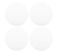 HAPINARY Lot de 4 Abat-Jours Ronds 18 CM en Acrylique Dépoli, Diffuseur Suspendre Résistant la Chaleur, Épaisseur 1 MM, pour Éclairage Intérieur et Pièces Modernes