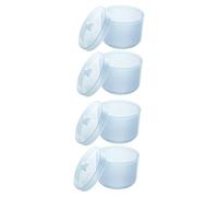 HAPINARY Lot De 4 Bacs À Outils Pour Ongles, Réservoir De Rangement Pour Fraises En Plastique, Pour Outils Pour Ongles, Réservoir Deux En Un, Pot Pour Outils Pour Ongles,