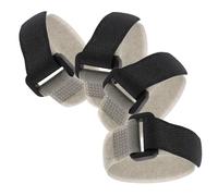 HAPINARY Lot De 4 Colliers Anti-Chant pour Coqs Réglables en Matériau Confortable Gris, Tours De Cou Souples sans Plis, Adaptés à Volailles Bruit en Élevage