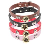 HAPINARY Lot De 4 Colliers Réglables pour Chèvres Et Moutons avec Clochettes pour Bovins Et Chevaux avec Design Non Conçu pour Une Utilisation Facile