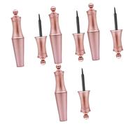HAPINARY Lot De 4 Eye-liners Magnétiques Liquides Marron Mat Crème Pour Femmes 4 Ml Sans Pour Le Maquillage Des Yeux 2 Pièces X 4