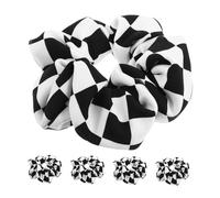 HAPINARY Lot De 5 Élastiques À Carreaux Pour Cheveux Sans Dommage Pour Filles Accessoires De Cheveux Élégants Pour Femmes