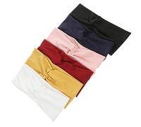 HAPINARY Lot De 6 Bandeaux Extensibles Pour Le Yoga Et Lentraînement Doux Et Confortable Pour Se Laver Le Visage