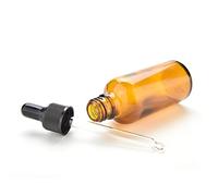 HAPINARY Lot De 6 Flacons En Verre Pour Huiles Essentielles Format Voyage 10 Ml 15 Ml 20 Ml 30 Ml 50 Ml 100 Ml Compte-gouttes Pour Le Stockage