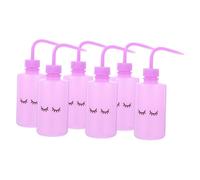 HAPINARY Lot De 6 Flacons Vides En Plastique Souple Pour Le Nettoyage Des Étanches 250 Ml Avec Ouverture Courbée