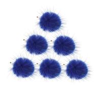 HAPINARY Lot De 6 Pendentifs Décoratifs En Forme De Boules De Poils Pour Accessoires Magnétiques En Peluche Pour Tenues De Fête