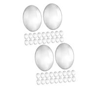 HAPINARY Lot De 60 Cartes De Couleurs En Verre Pour Ongles, Outil De Manucure, Présentoir Pour Faux Ongles, Tableau Des Tailles Des Ongles, Panneau De Vernis, Perles De Couleur Pour