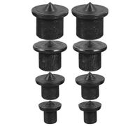 HAPINARY Lot de 8 Goujons de Centrage en Acier Carbone 6-12mm pour Travail du Bois, Haute Finition et Résistance à L'usure, Outil D'alignement Pratique pour DIY