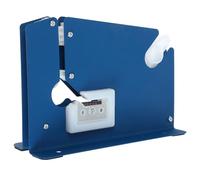 HAPINARY Machine à sceller manuelle en fer bleu avec base antidérapante pour emballage de sacs transparents et marché fermier, coupe excédent, scelle sachets de snacks et sacs à plus