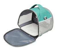 HAPINARY Mallette De Transport Hamster Ventilé pour Animaux De Compagnie Voiture De Hamster Transporteur Accessoires De Voyage De Voyage Animal De Compagnie Oxford Sky-Blue