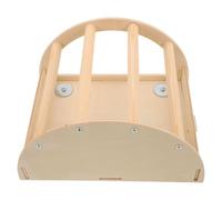 HAPINARY Mangeoire à Foin en Bois et Grille Ventilée Design Suspendu Stable, Bords Arrondis pour Lapins et Cochons d'Inde pour Cages Humides ou Mal Aérées