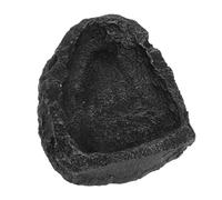 HAPINARY Mangeoire pour Animaux, Mangeoire Domestique, Bol d'eau pour Tortue, Bol pour Reptile, Bol pour Dragon Barbu, Bol pour Lézard, Support en Résine pour Nourriture pour Reptiles,