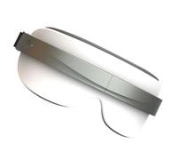 HAPINARY Masseur Oculaire Ergonomique Blanc en Abs Léger Fonction de Massage Chauffant pour Soulager la Fatigue des Yeux et Améliorer le Confort Visuel