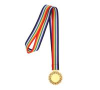 HAPINARY Médailles de Danse en Alliage de Zinc avec Ruban Or pour Garçon et Filles, Design Unique et Facile à Suivre, pour Journées Sportives et Sélections Étoiles de Lecture