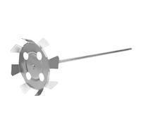 HAPINARY Mélangeur à Plâtre Agitateur Métal pour Perceuse Électrique Accessoire Solide pour Ciment et Enduit Usage Chantier Professionnel