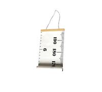 HAPINARY Meubles Bébé Courbe De Croissance Du Nouveau-né Courbe De Croissance Féminine Tableau De Mesure De La Hauteur Tableau De Croissance Suspendu Nacré Blanche Bambou Positionner