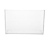 HAPINARY Mini Aquarium Plastic Turtle Tank Transparent Reptile Terrarium for Small Fish and Turtles Desktop Micro Landscape Container