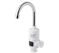 HAPINARY Mitigeur Thermostatique Cuisine Robinet d'Eau Chaude et Froide, Affichage Numérique, Chauffe-Eau Électrique Instantané et Bec Pivotant 360 Degrés pour Évier