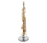 HAPINARY Modèle Accessoire Saxophone en Miniature aux Cuivre Résistant de Chocs, Décoratif Ornement Musical Élégant Maison Paysage DIY