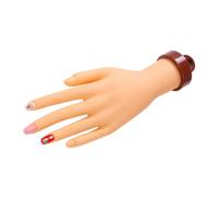 HAPINARY Modèle De Main De Simulation Faux Ongles Pratique Des Ongles Manucure Amélioration Des Baisers Formation Des Ongles Petites Mains Nail Art Modèles De Doigts Support De