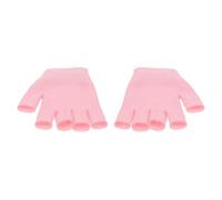 HAPINARY Moufles Hydratants en Gel pour Femmes, Réutilisables et Faciles à Nettoyer, en Tissu Tricoté et Caoutchouc, pour Soins de Spa et Mains Sèches