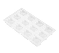 HAPINARY Moule en Silicone Flexible de Cœur pour Résine Époxy, Moule DIY Mini Cadre Photo Blanc, Résistant la Déformation, pour Créations Uniques
